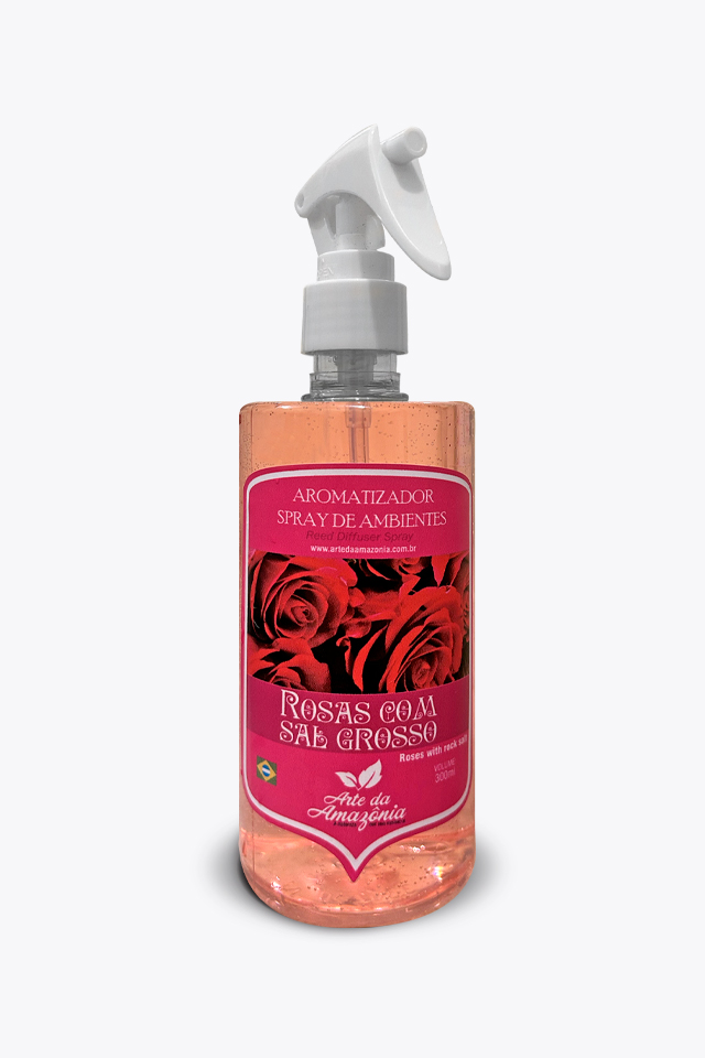 Aromatizador Rosas com Sal Grosso